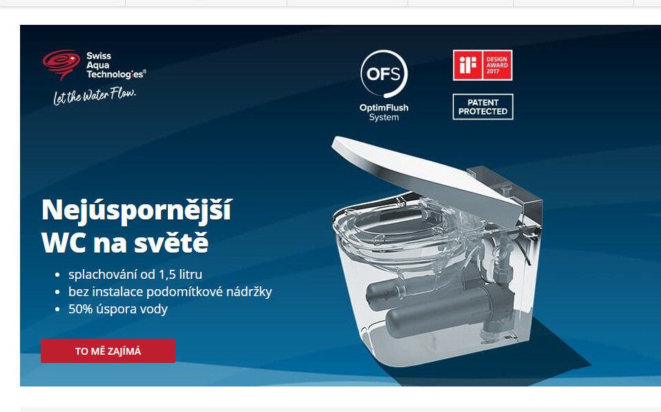 Nejúspornější WC na světě