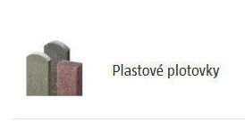 Plastové plotovky