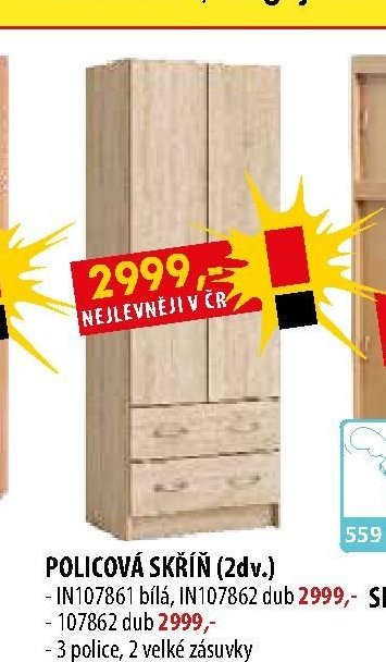 POLICOVÁ SKŘÍŇ (2dv.)
