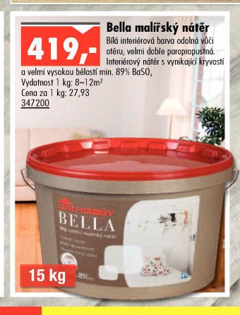 Bella malířský nátěr