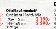 Obložková zárubeň - Bílé 95-115 mm