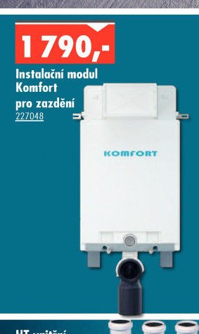 Instalační modul Komfort pro zazdění