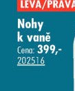 Nohy k vaně