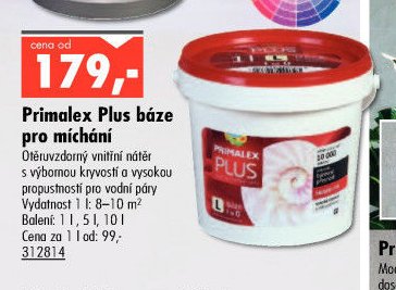 Primalex Plus báze pro míchání
