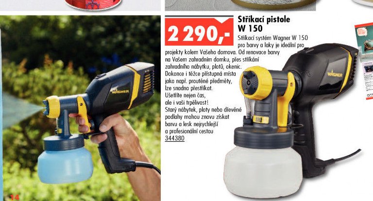 Stříkací pistole W 150