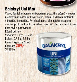 Balakryl Uni Mat
