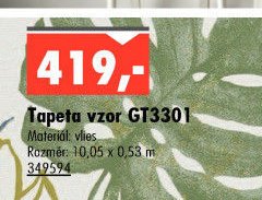 Tapeta vzor GT3301