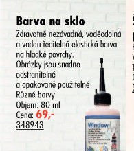 Barva na sklo