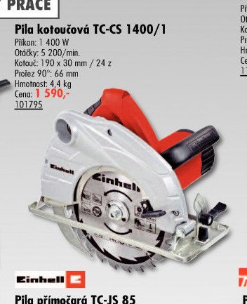 Pila kotoučová TC-CS 1400/1