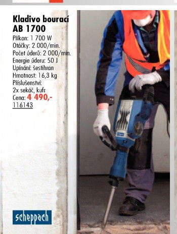 Kladivo bourací AB 1700