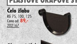 Čelo žlabu