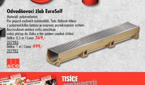 Odvodňovací žlab EuroSelf