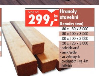 Hranoly stavební
