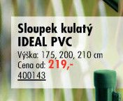 Sloupek kulatý IDEAL PVC
