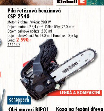 Pila řetězová benzínová CSP 2540