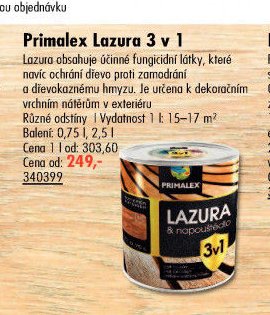 Primalex Lazura 3 v 1