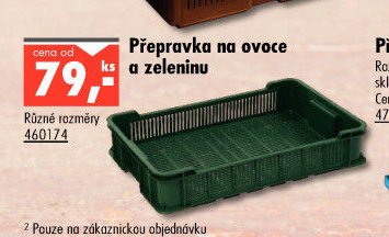 Přepravka na ovoce a zeleninu