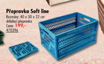 Přepravka Soft line