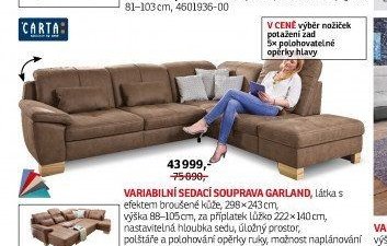 Variabilní sedací souprava Garland