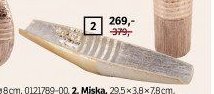 Miska, 29,5×3,8×7,8 cm