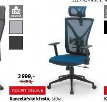 Kancelářské křeslo, látka