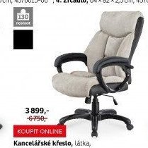 Kancelářské křeslo, látka