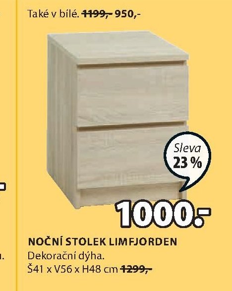 NOČNÍ STOLEK LIMFJORDEN