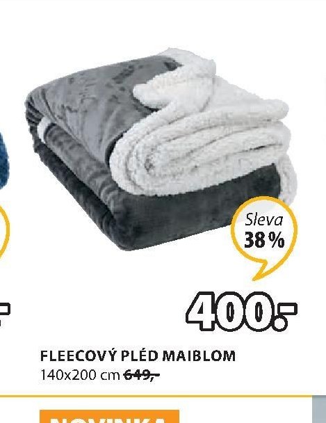 FLEECOVÝ PLÉD MAIBLOM