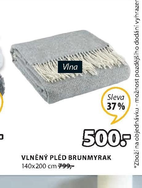 VLNĚNÝ PLÉD BRUNMYRAK