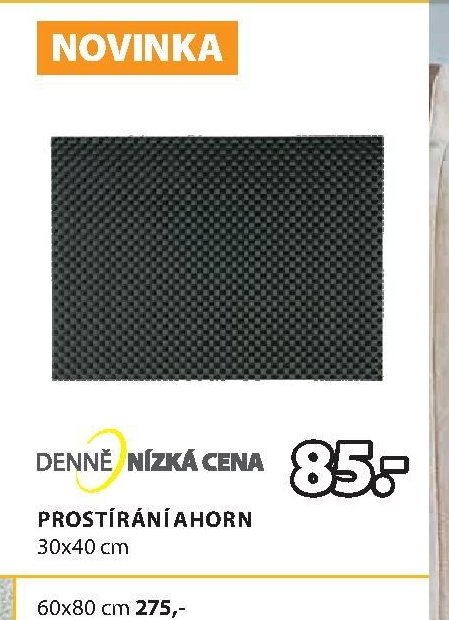 PROSTÍRÁNÍ AHORN