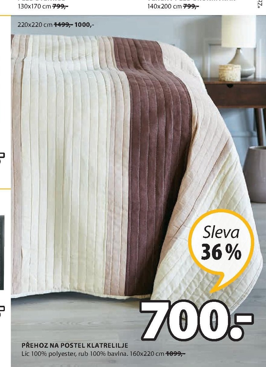 PŘEHOZ NA POSTEL KLATRELILJE