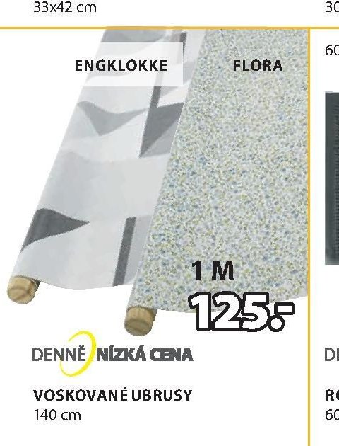 VOSKOVANÉ UBRUSY