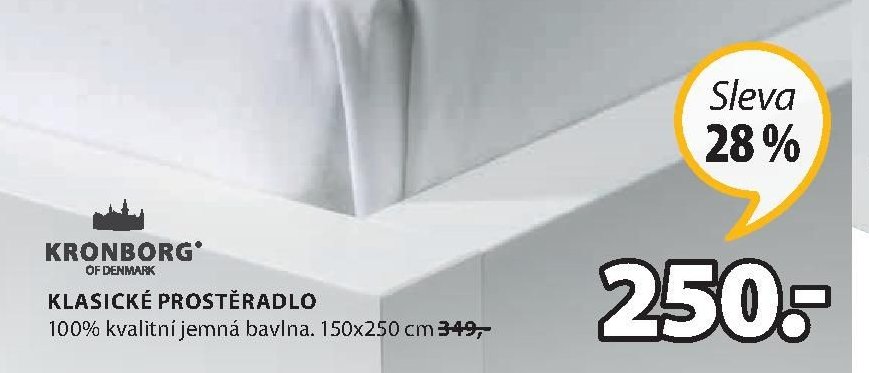 Klasické prostěradlo