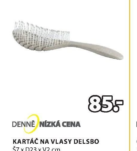 KARTÁČ NA VLASY DELSBO