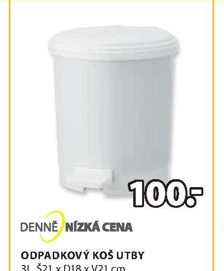 ODPADKOVÝ KOŠ UTBY