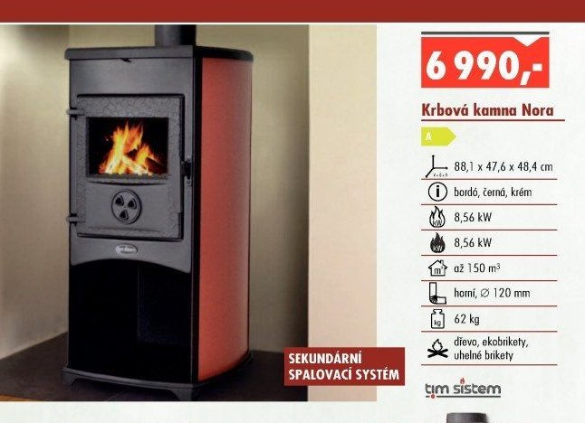 Krbová kamna Nora
