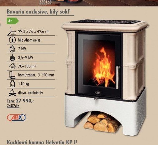 Bavaria exclusive, bílý sokl