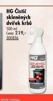 HG Čistič skleněných dvířek krbů
