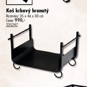 Koš krbový hranatý