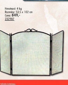 Krbová zástěna (53,5x102 cm)