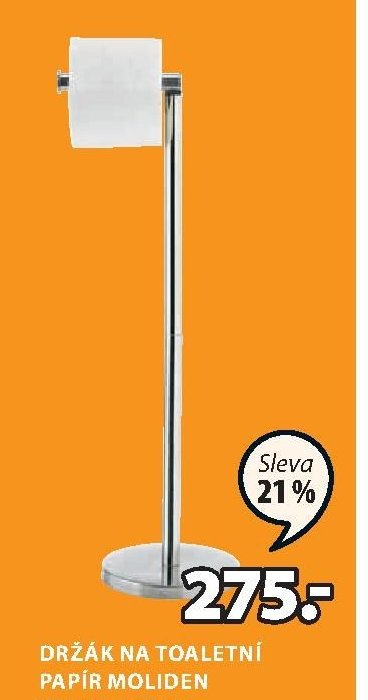 DRŽÁK NA TOALETNÍ PAPÍR MOLIDEN