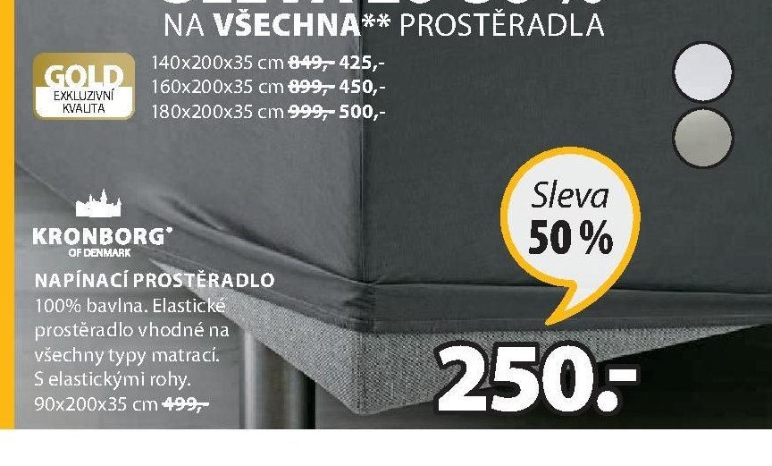 NAPÍNACÍ PROSTĚRADLO
