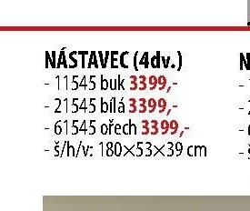 Nástavec (4dv.)