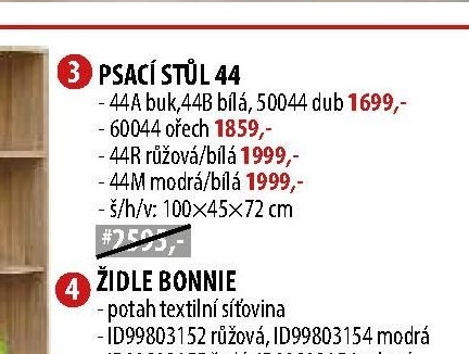 Psací stůl 44