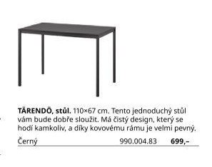 TÄRENDÖ, stůl 110x67 cm