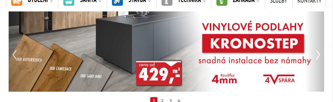 Vinylové podlahy KRONOSTEP