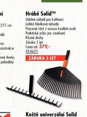 Hrábě Solid