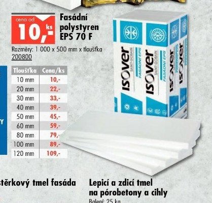Fasádní polystyren EPS 70 F