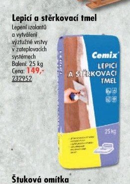 Lepicí a stěrkovací tmel