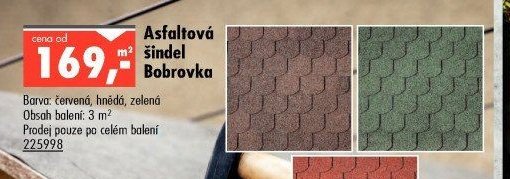 Asfaltová šindel Bobrovka